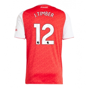 Billige Fotballdrakt Arsenal Jurrien Timber #12 Replika Hjemmedrakt 2025-26 Kortermet